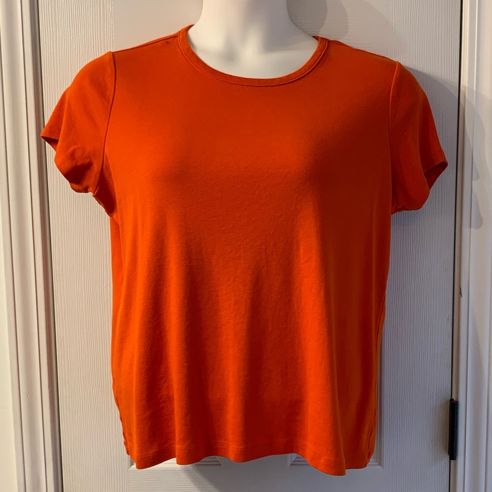 Lands End Shaped Fit Short Sleeve T-shirt